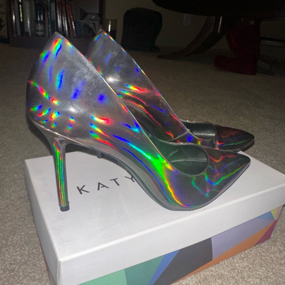 COPY - Iridescent Katy Perry heels.